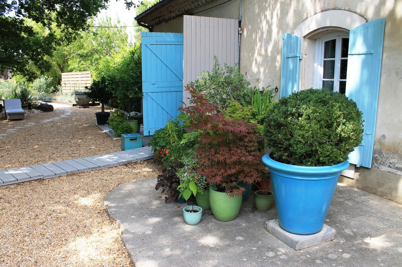 Le Mas Turquoise, B&B Spa-Color Inclus Bédarrides Exteriör bild